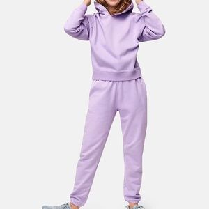 Outdoor voices purple sweats suit